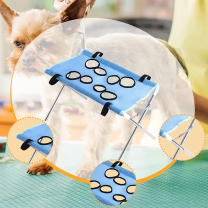 Pet Grooming Hammock with Eight Hole Harness for Cats & Dogs