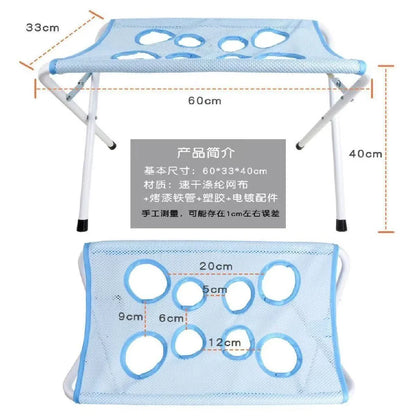 Pet Grooming Hammock with Eight Hole Harness for Cats & Dogs