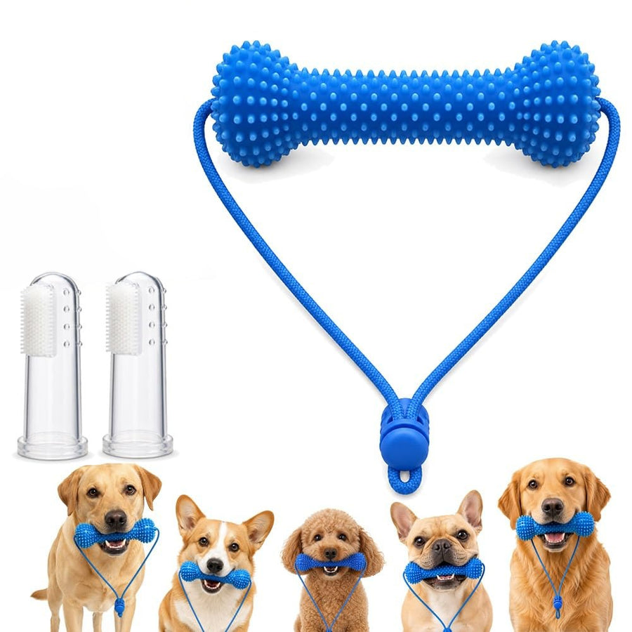 Teeth Cleaning Fresh Dog Tartar And Plaque Remover, Woof Tooth Hard Off, Brushing Toothbrush Tools Care Chew Toys 1PC
