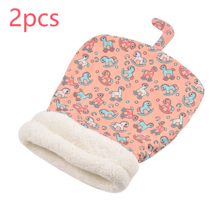 Lambswool Winter Cat Nest Sleeping Bag for Cats & Small Dogs