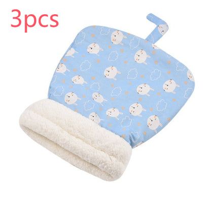 Lambswool Winter Cat Nest Sleeping Bag for Cats & Small Dogs