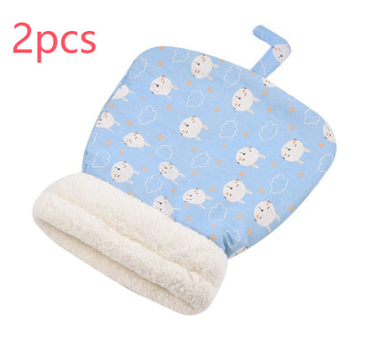 Lambswool Winter Cat Nest Sleeping Bag for Cats & Small Dogs